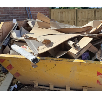 66% besparing op afvalkosten!