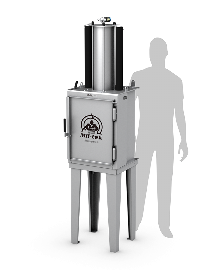 2101s Roestvrijstalen blikjespers