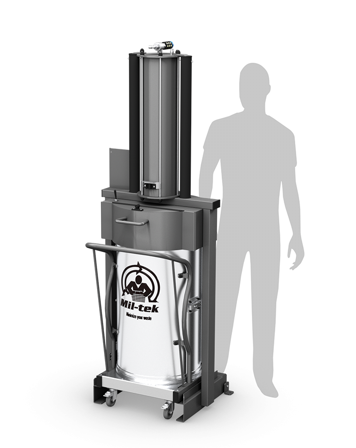 XP100s Gemengde afvalpers