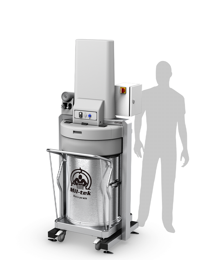 EXP200 Gemengde afvalpers